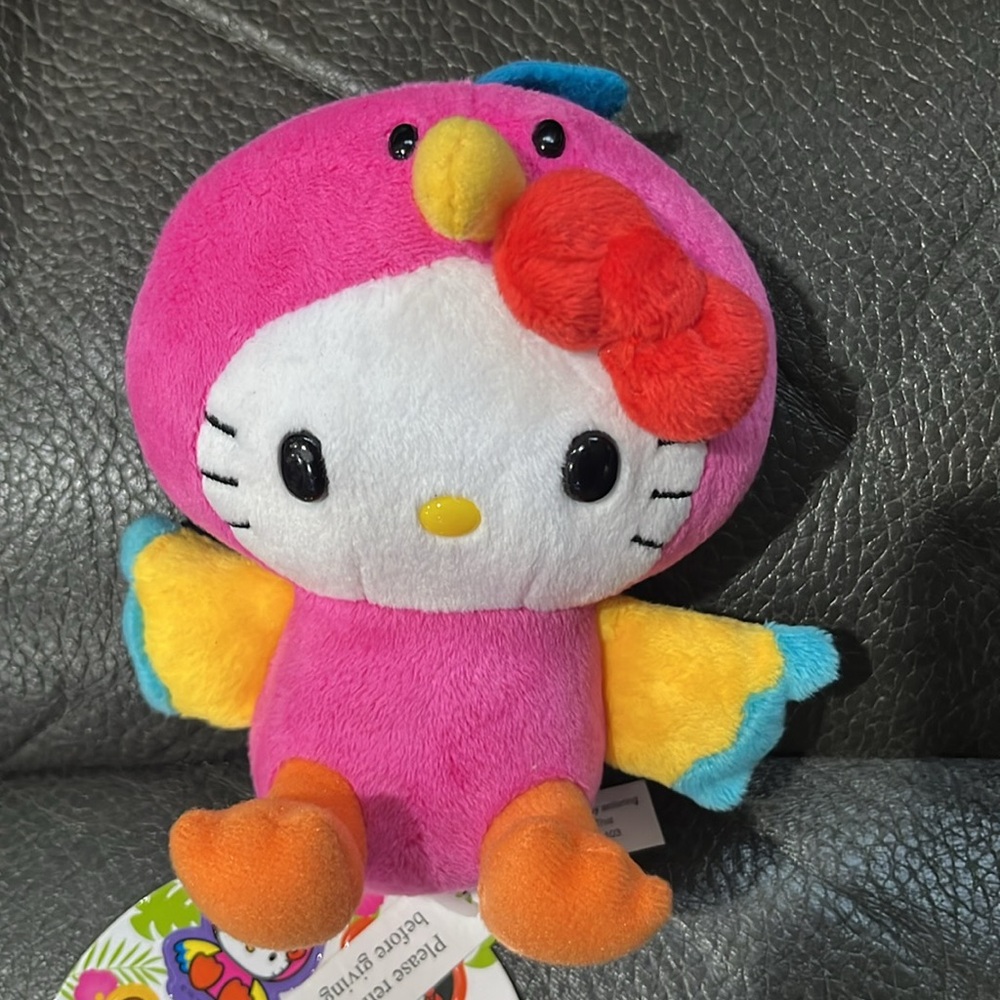 Hello kitty stuffed animal bird